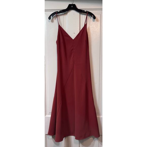 NWT Thakoon Rust Orange Slip Dress Size 4 - Picture 2 of 12